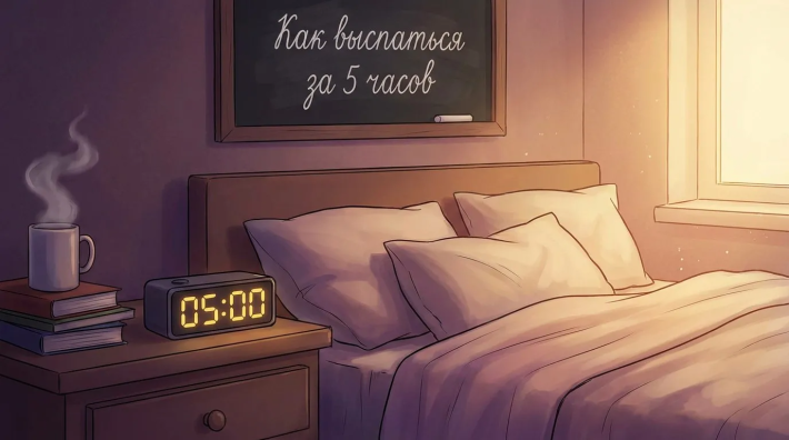 Как выспаться за 5 часов — реальные советы и работающие методы